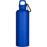 Borraccia in plastica riciclata RCS in tinta unita con moschettone Oregon da 750 ml personalizzato con logo - Pubblienne