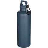 Borraccia in plastica riciclata RCS in tinta unita con moschettone Oregon da 750 ml personalizzato con logo - Pubblienne