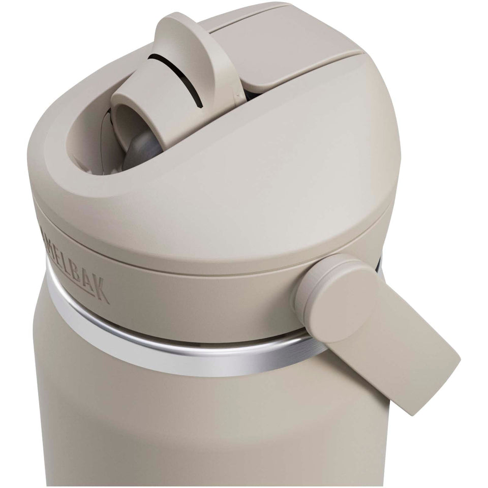 Borraccia in acciaio inossidabile da 740 ml con cannuccia girevole Camelbak® Thrive Flip VSS personalizzato con logo - Pubblienne
