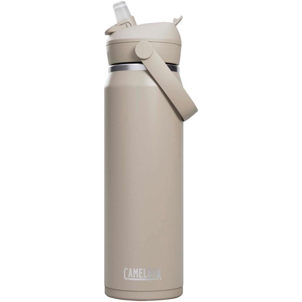 Borraccia in acciaio inossidabile da 740 ml con cannuccia girevole Camelbak® Thrive Flip VSS personalizzato con logo - Pubblienne