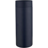 Borraccia in acciaio inossidabile riciclato certificato RCS a doppia parete da 650 ml con set di coperchi da 3 pezzi Illumina personalizzato con logo - Pubblienne