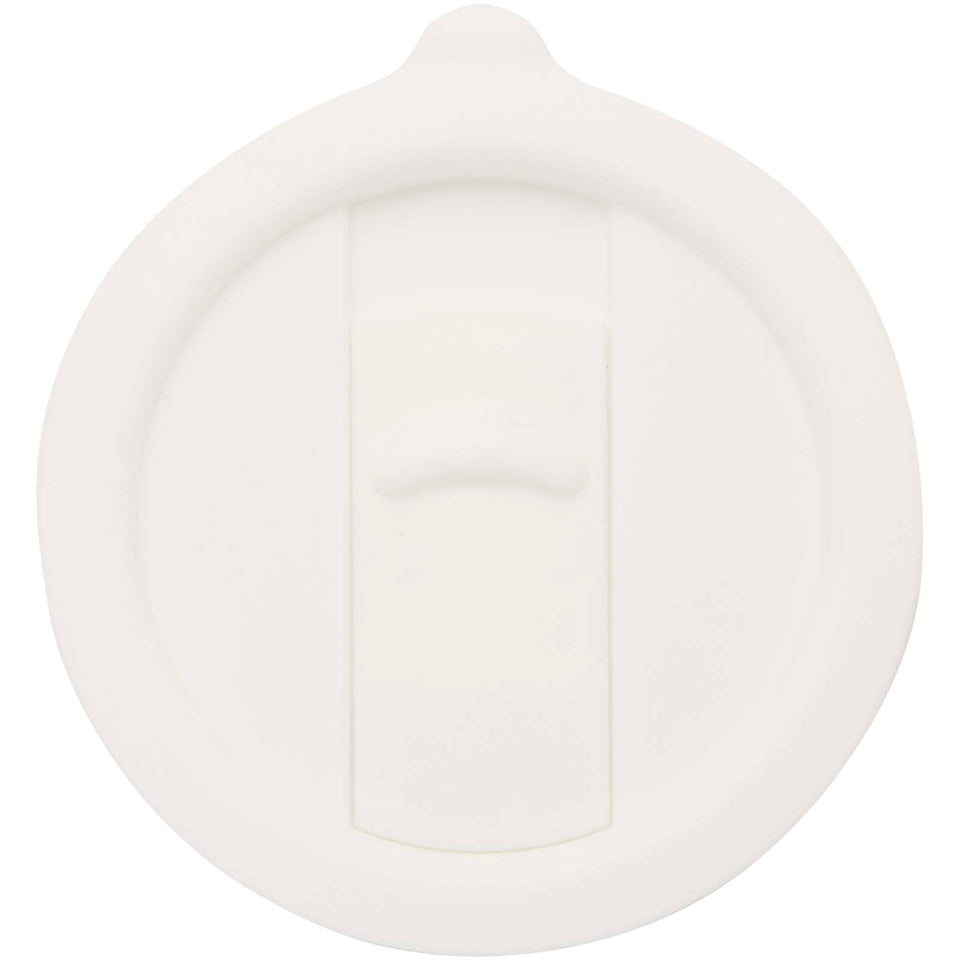 Tazza in ceramica da 450 ml con coperchio in plastica Carter personalizzato con logo - Pubblienne