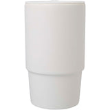 Tazza in ceramica da 450 ml con coperchio in plastica Carter personalizzato con logo - Pubblienne