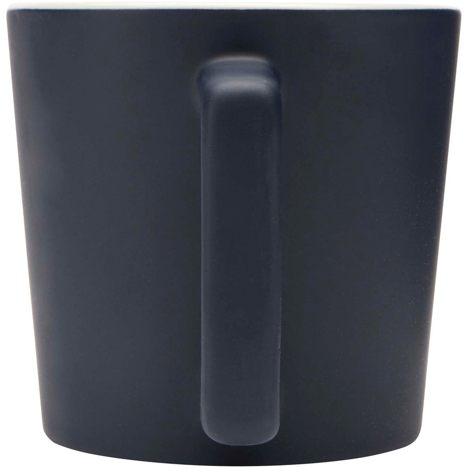Tazza in ceramica da 370 ml con finitura opaca Cali personalizzato con logo - Pubblienne