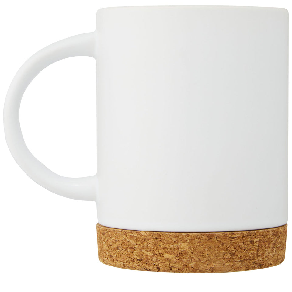 Tazza in ceramica da 425 ml con base in sughero Neiva personalizzato con logo - Pubblienne