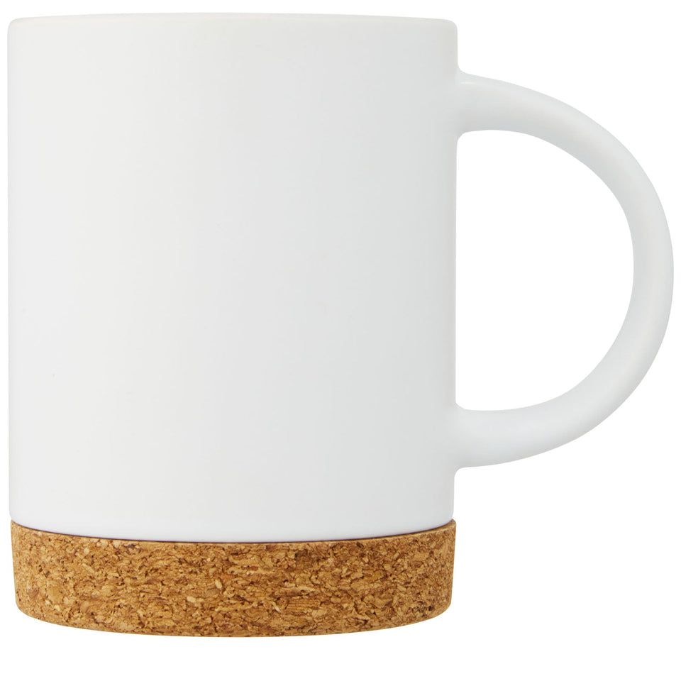 Tazza in ceramica da 425 ml con base in sughero Neiva personalizzato con logo - Pubblienne