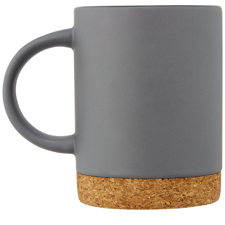 Tazza in ceramica da 425 ml con base in sughero Neiva personalizzato con logo - Pubblienne
