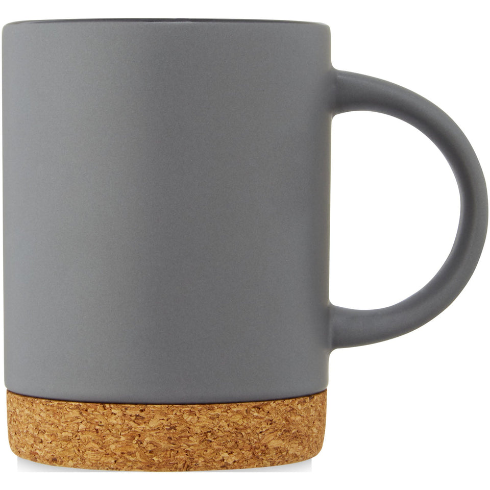 Tazza in ceramica da 425 ml con base in sughero Neiva personalizzato con logo - Pubblienne