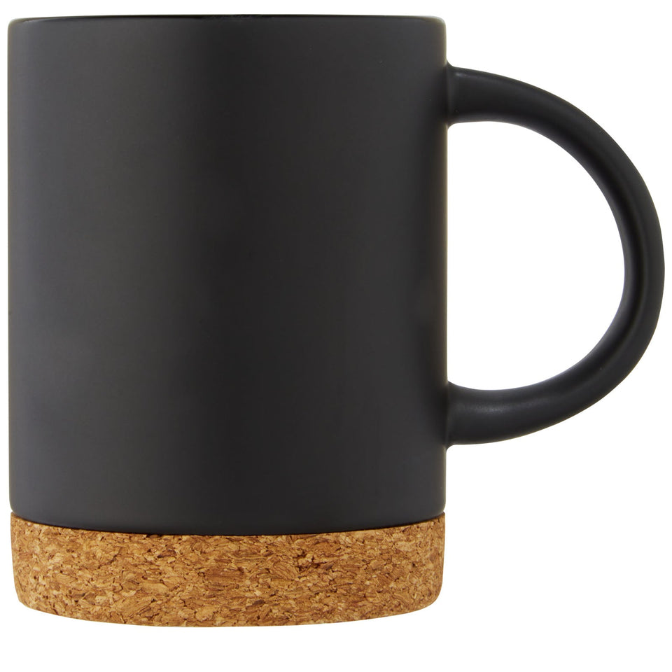Tazza in ceramica da 425 ml con base in sughero Neiva personalizzato con logo - Pubblienne