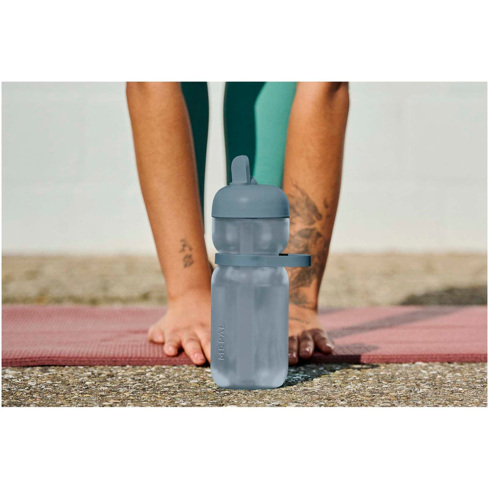 Borraccia sportiva con coperchio a scatto da 600 ml Mepal personalizzato con logo - Pubblienne