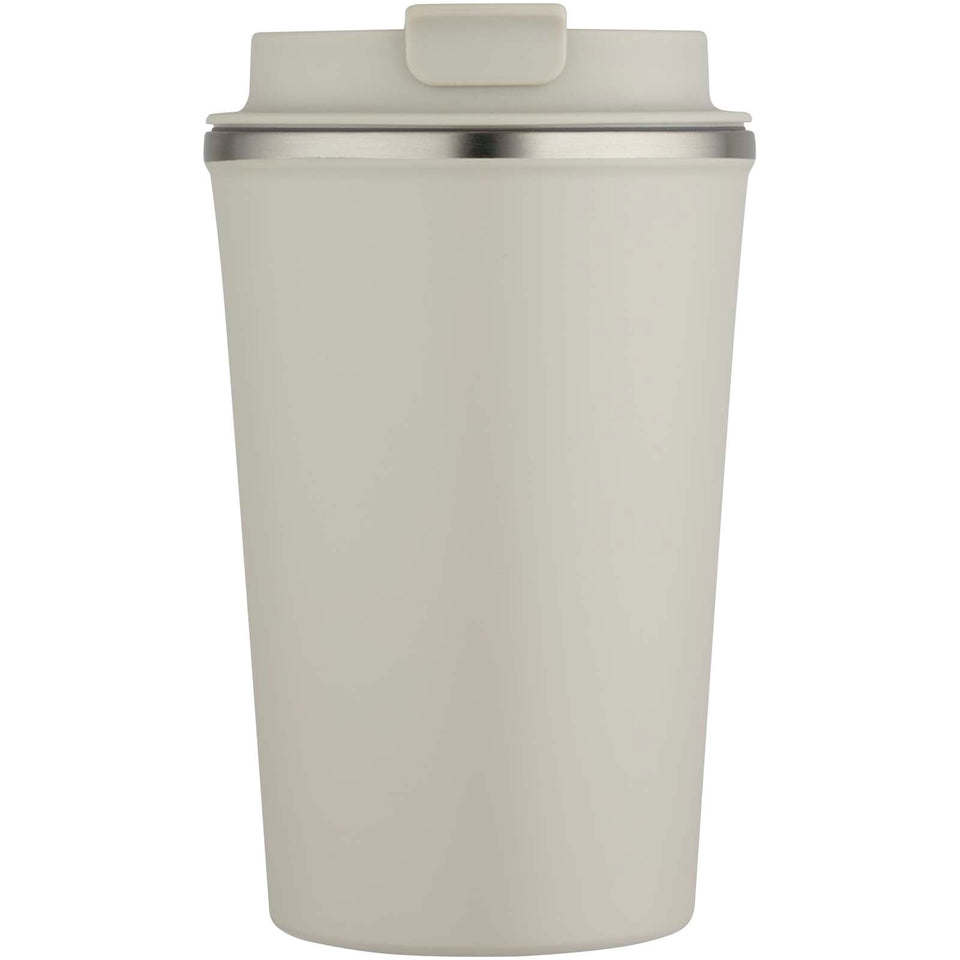 Bicchiere termico in acciaio inossidabile a doppia parete Newport da 350 ml personalizzato con logo - Pubblienne