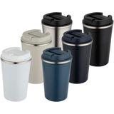 Bicchiere termico in acciaio inossidabile a doppia parete Newport da 350 ml personalizzato con logo - Pubblienne