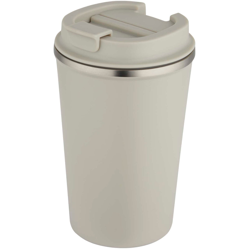 Bicchiere termico in acciaio inossidabile a doppia parete Newport da 350 ml personalizzato con logo - Pubblienne