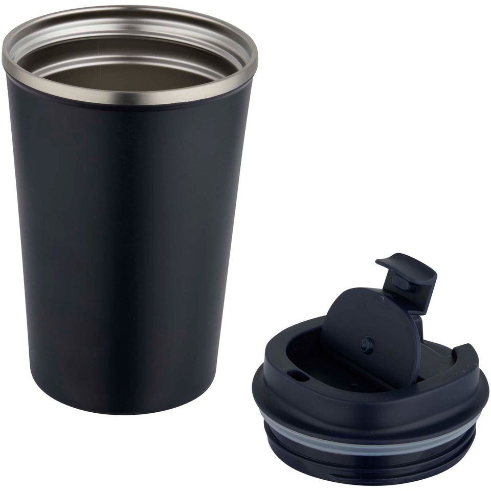 Bicchiere termico in acciaio inossidabile a doppia parete Newport da 350 ml personalizzato con logo - Pubblienne