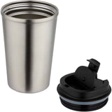 Bicchiere termico in acciaio inossidabile a doppia parete Newport da 350 ml personalizzato con logo - Pubblienne