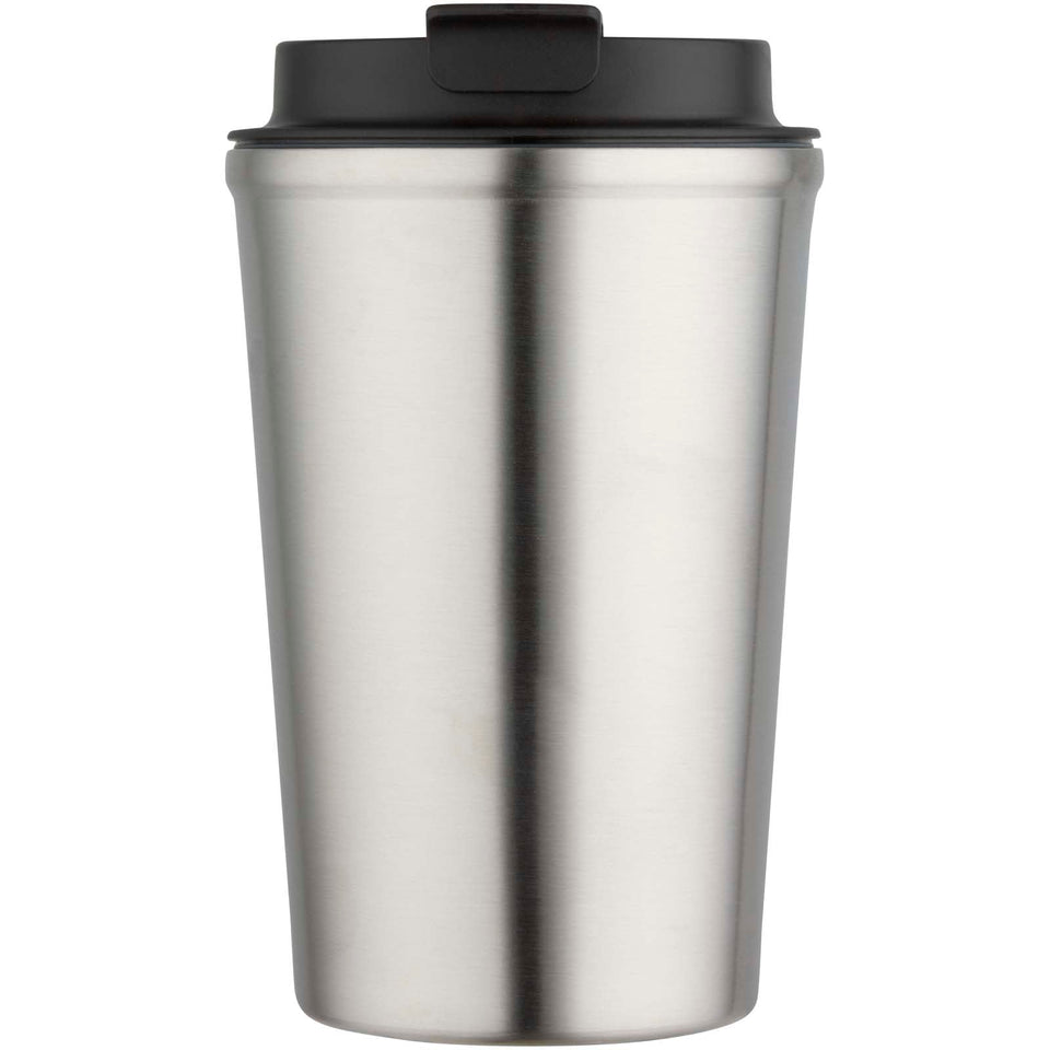 Bicchiere termico in acciaio inossidabile a doppia parete Newport da 350 ml personalizzato con logo - Pubblienne