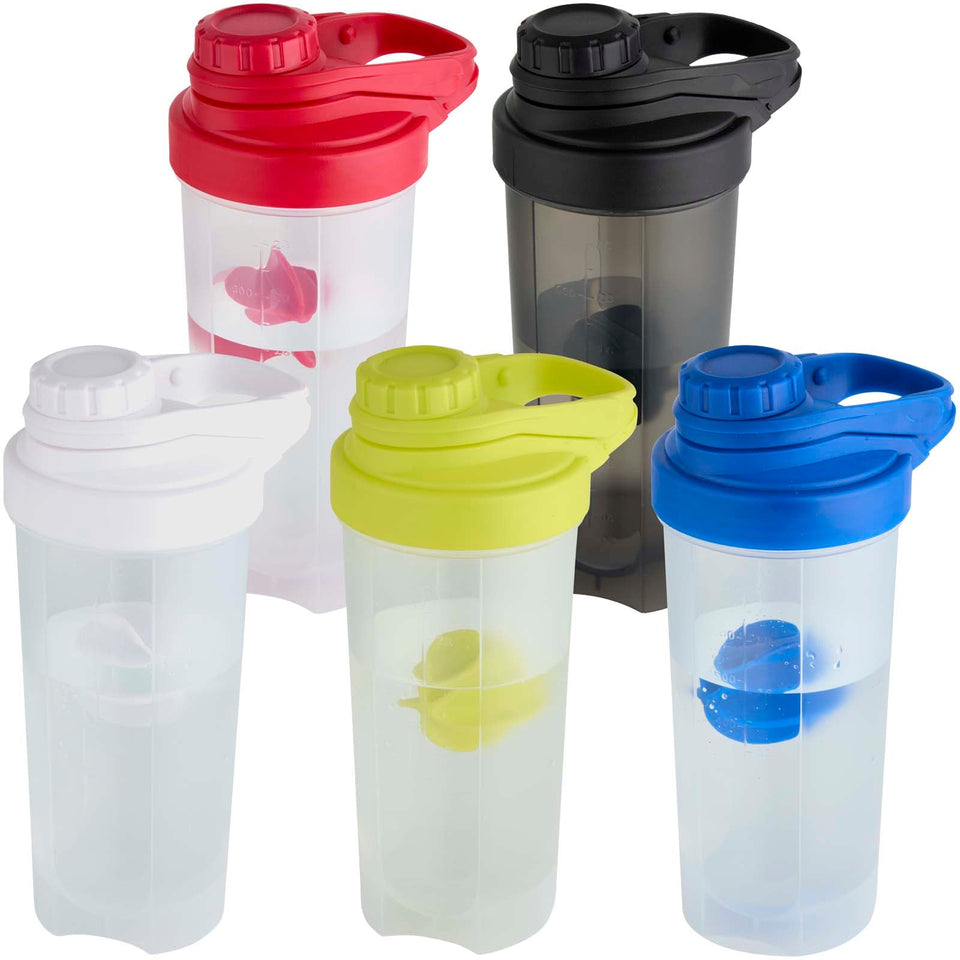 Borraccia sportiva con pallina shaker Forza da 700 ml personalizzato con logo - Pubblienne