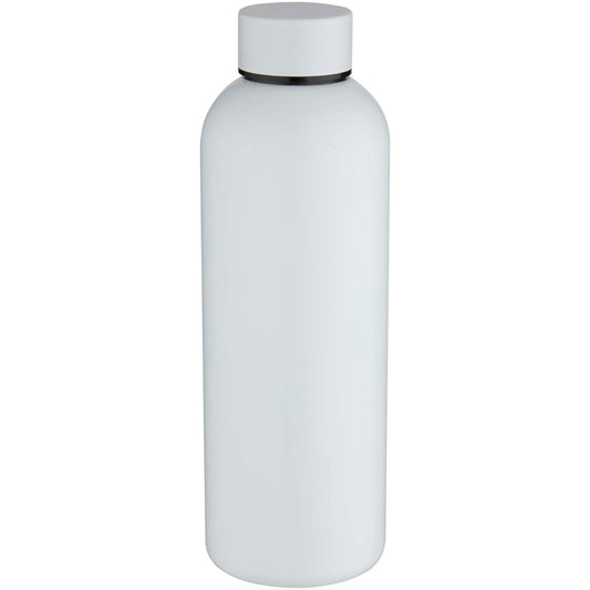 Borraccia a parete singola in acciaio inossidabile riciclato certificato RCS Spring da 750 ml personalizzato con logo - Pubblienne