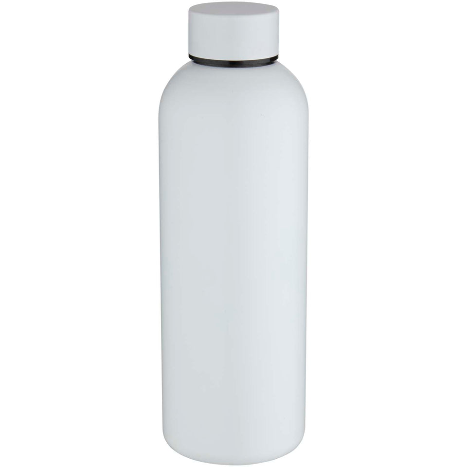 Borraccia a parete singola in acciaio inossidabile riciclato certificato RCS Spring da 750 ml personalizzato con logo - Pubblienne