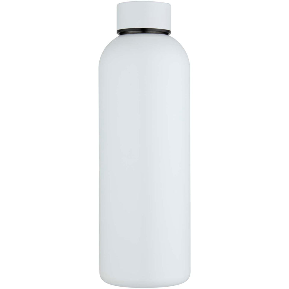 Borraccia a parete singola in acciaio inossidabile riciclato certificato RCS Spring da 750 ml personalizzato con logo - Pubblienne