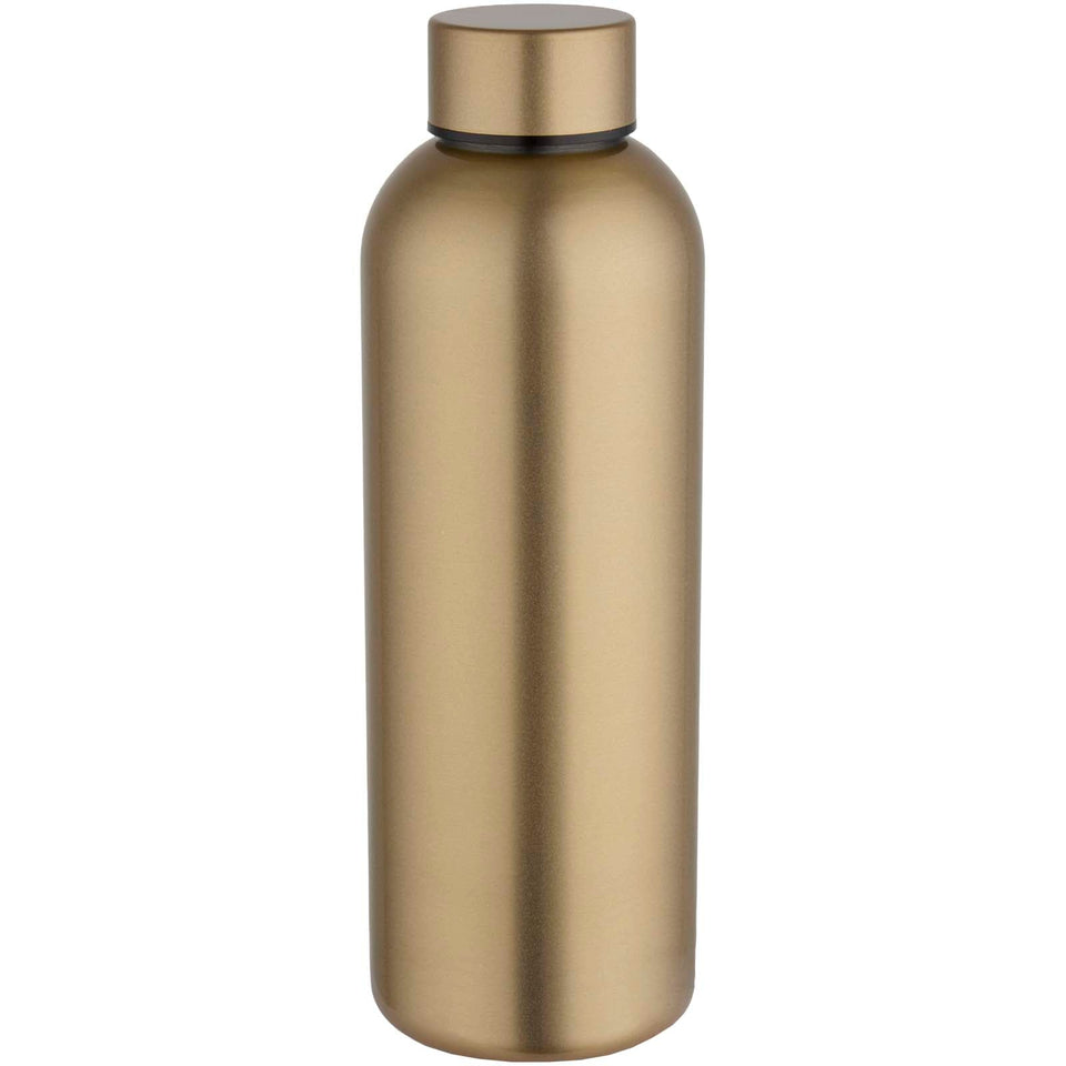 Borraccia a parete singola in acciaio inossidabile riciclato certificato RCS Spring da 750 ml personalizzato con logo - Pubblienne