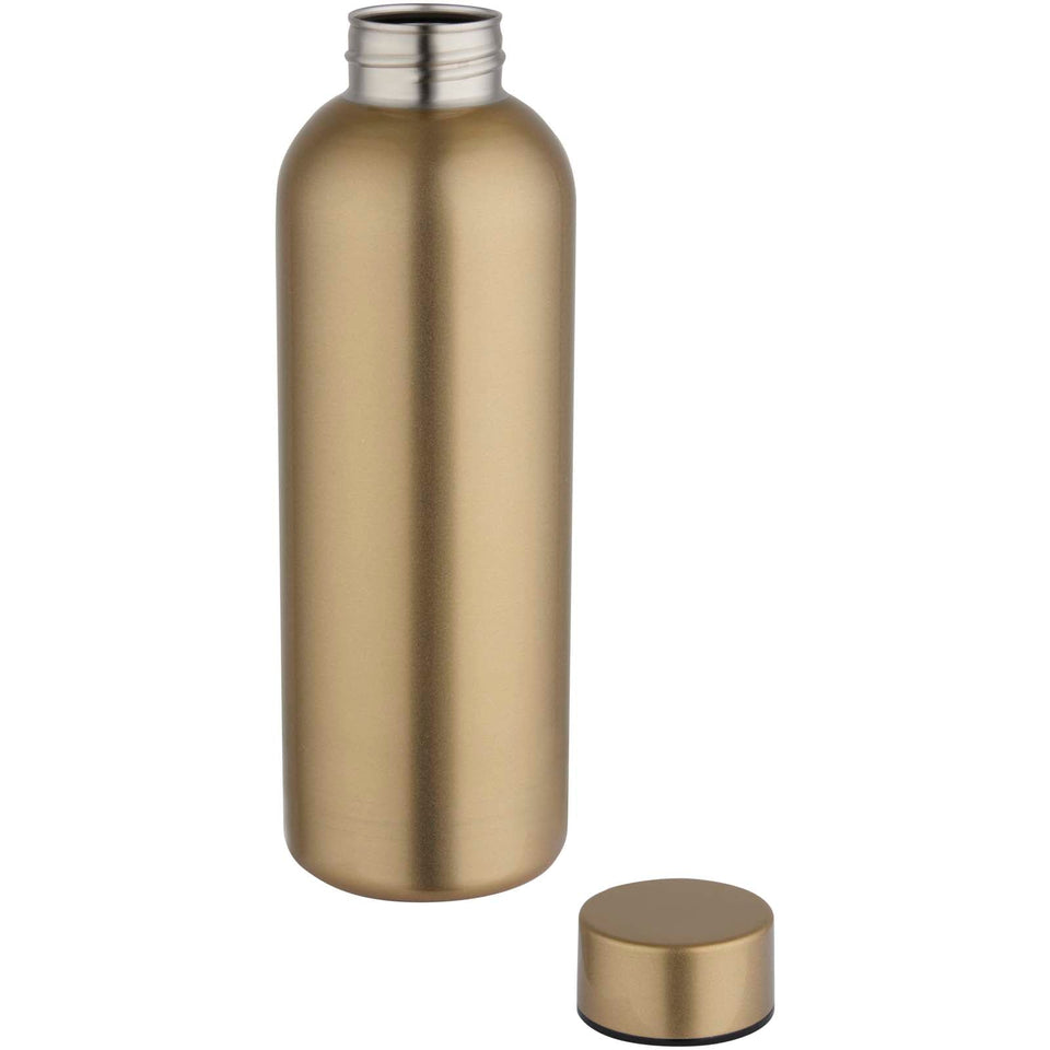 Borraccia a parete singola in acciaio inossidabile riciclato certificato RCS Spring da 750 ml personalizzato con logo - Pubblienne