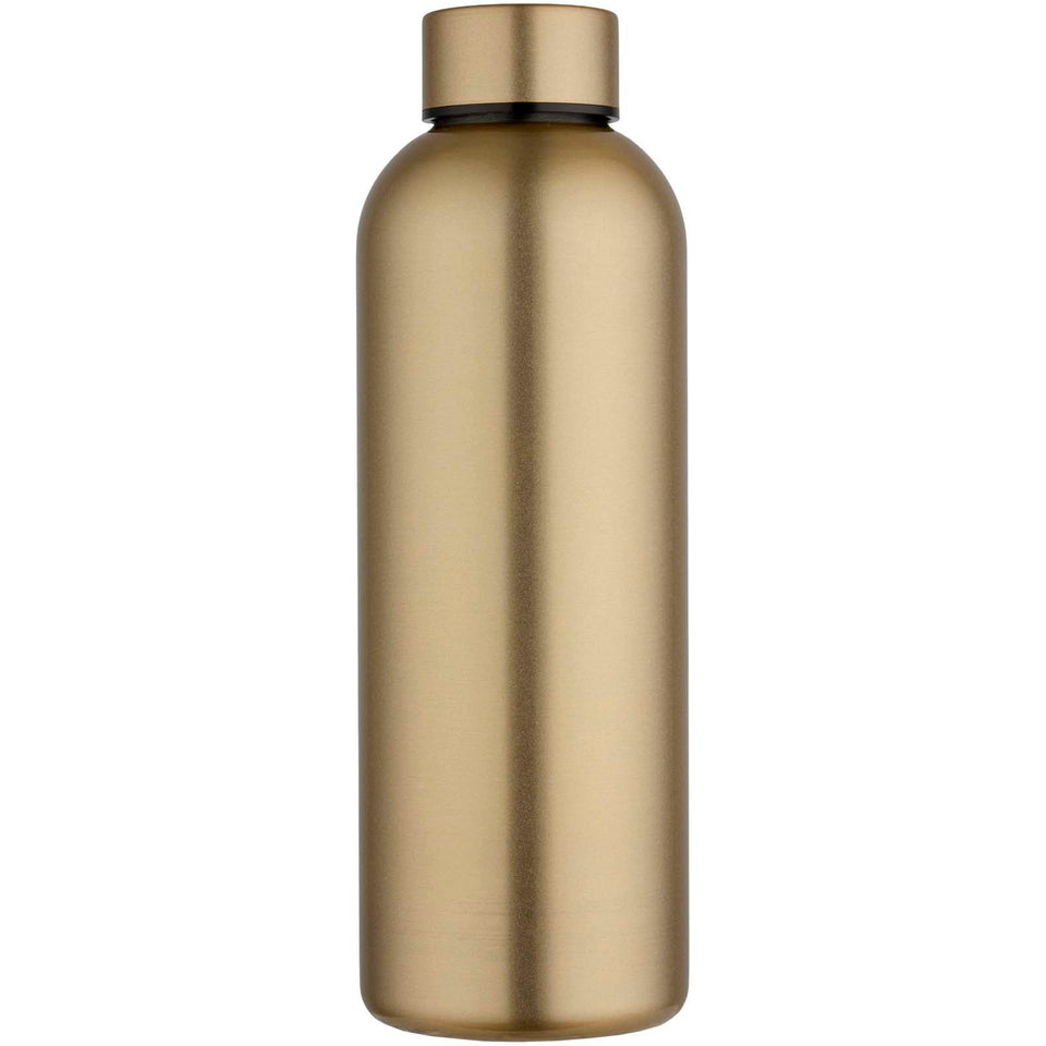 Borraccia a parete singola in acciaio inossidabile riciclato certificato RCS Spring da 750 ml personalizzato con logo - Pubblienne