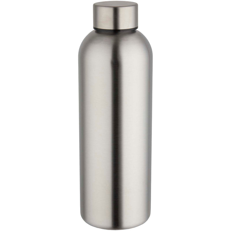 Borraccia a parete singola in acciaio inossidabile riciclato certificato RCS Spring da 750 ml personalizzato con logo - Pubblienne