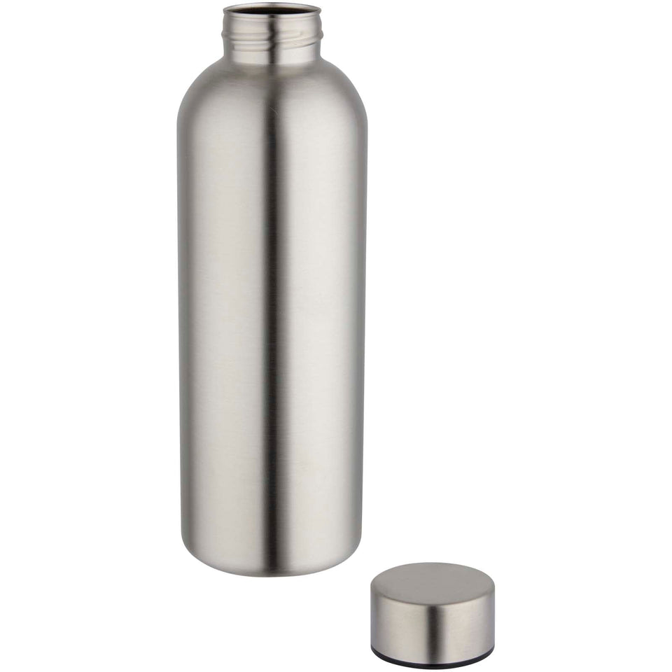 Borraccia a parete singola in acciaio inossidabile riciclato certificato RCS Spring da 750 ml personalizzato con logo - Pubblienne