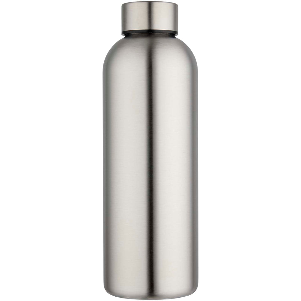 Borraccia a parete singola in acciaio inossidabile riciclato certificato RCS Spring da 750 ml personalizzato con logo - Pubblienne