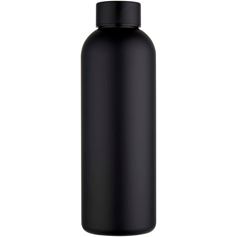 Borraccia a parete singola in acciaio inossidabile riciclato certificato RCS Spring da 750 ml personalizzato con logo - Pubblienne