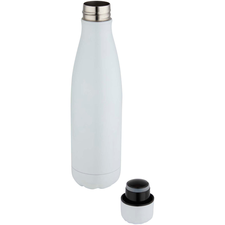 Borraccia in acciaio inossidabile con isolamento sottovuoto e stampa a sublimazione Cove da 500 ml personalizzato con logo - Pubblienne
