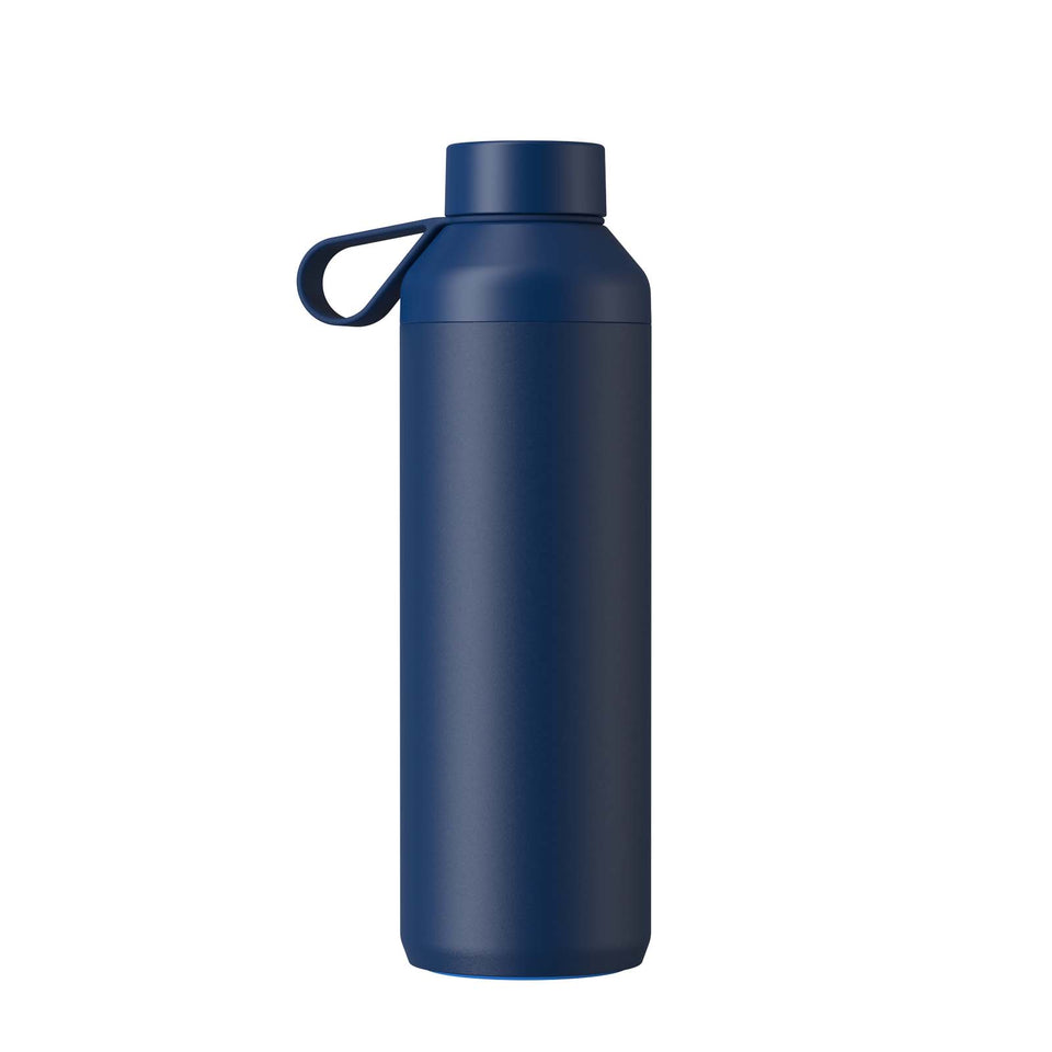 Borraccia Ocean Bottle Peak da 710 ml in acciaio inossidabile riciclato personalizzato con logo - Pubblienne