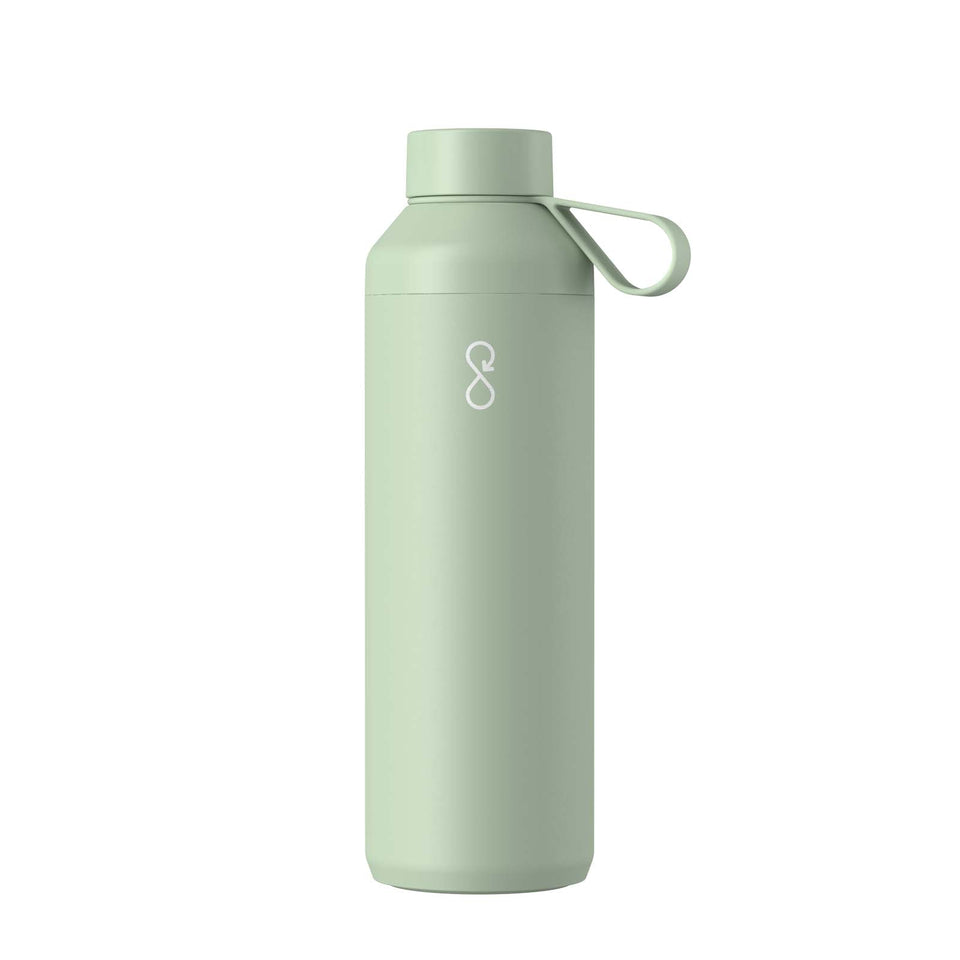 Borraccia Ocean Bottle Peak da 710 ml in acciaio inossidabile riciclato personalizzato con logo - Pubblienne