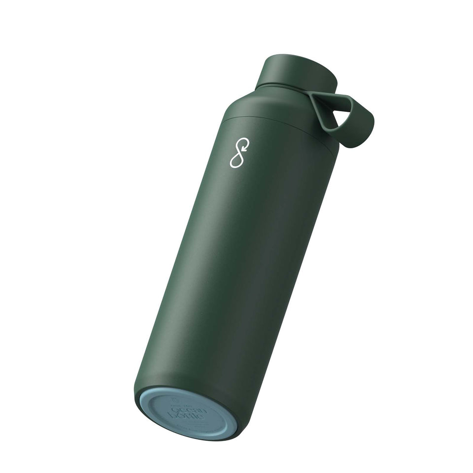 Borraccia Ocean Bottle Peak da 710 ml in acciaio inossidabile riciclato personalizzato con logo - Pubblienne