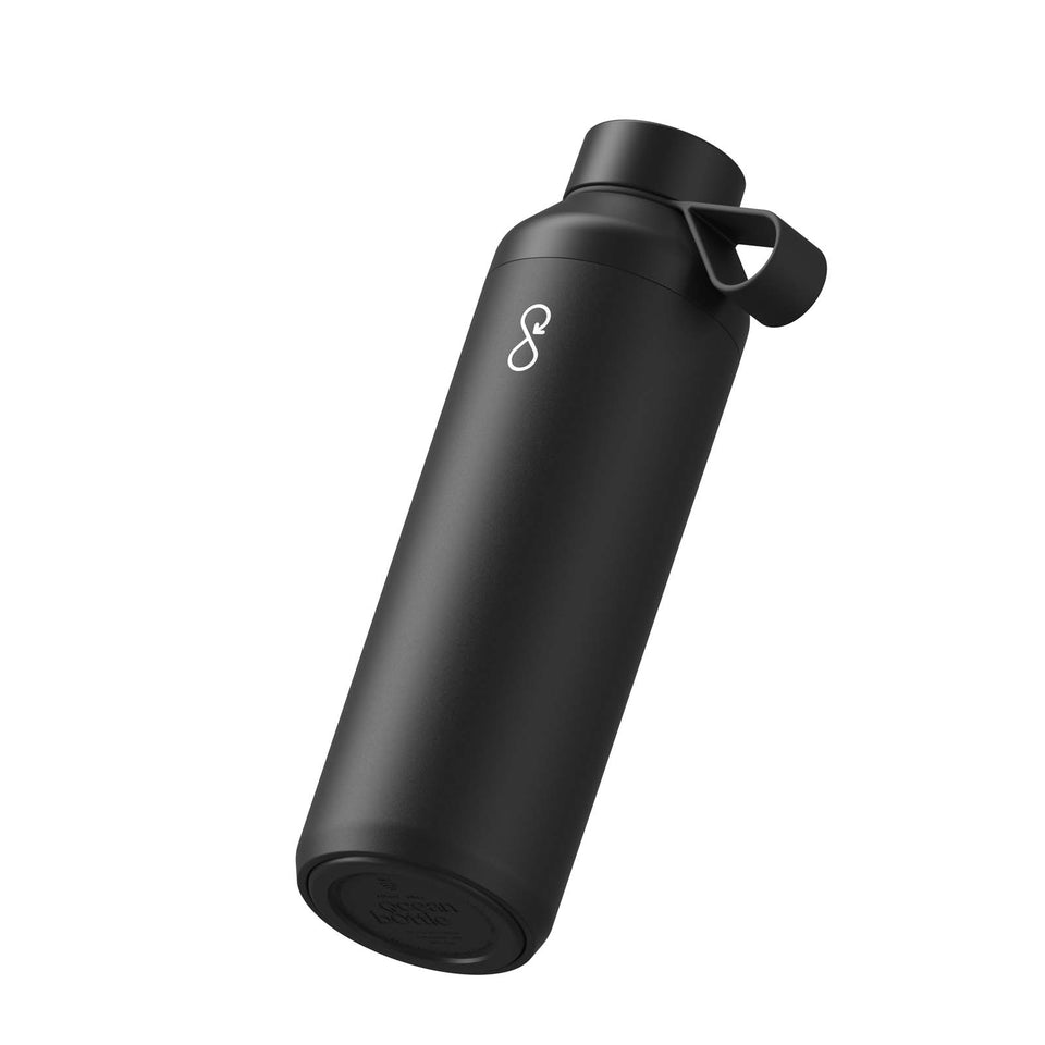 Borraccia Ocean Bottle Peak da 710 ml in acciaio inossidabile riciclato personalizzato con logo - Pubblienne