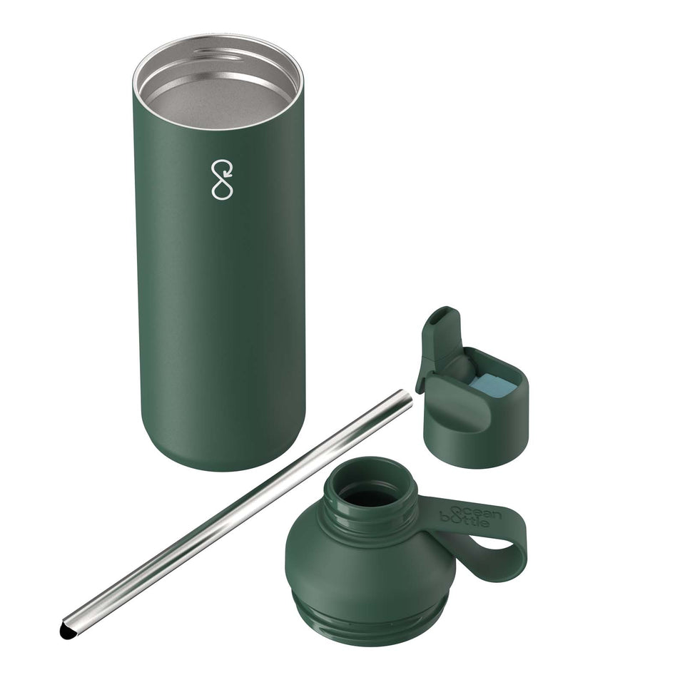 Ocean Bottle Peak GO 710 ml borraccia in acciaio inox riciclato personalizzato con logo - Pubblienne