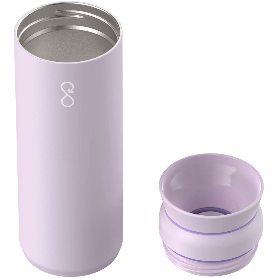 Ocean Bottle Peak Brew 590 ml, tumbler in acciaio inox riciclato personalizzato con logo - Pubblienne