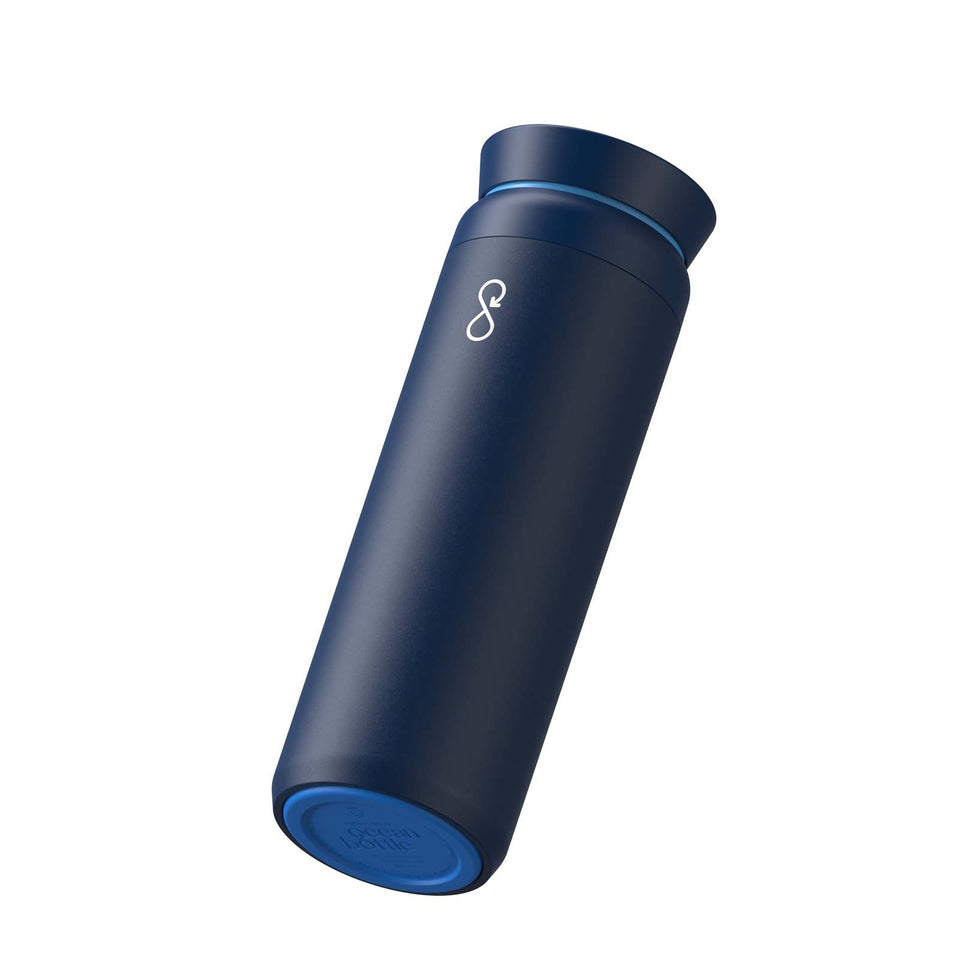 Ocean Bottle Peak Brew 590 ml, tumbler in acciaio inox riciclato personalizzato con logo - Pubblienne