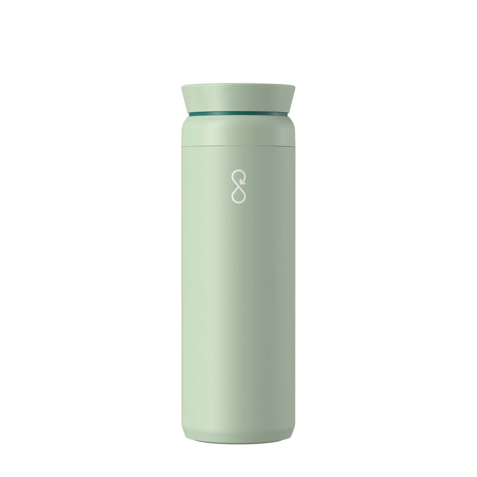 Ocean Bottle Peak Brew 590 ml, tumbler in acciaio inox riciclato personalizzato con logo - Pubblienne