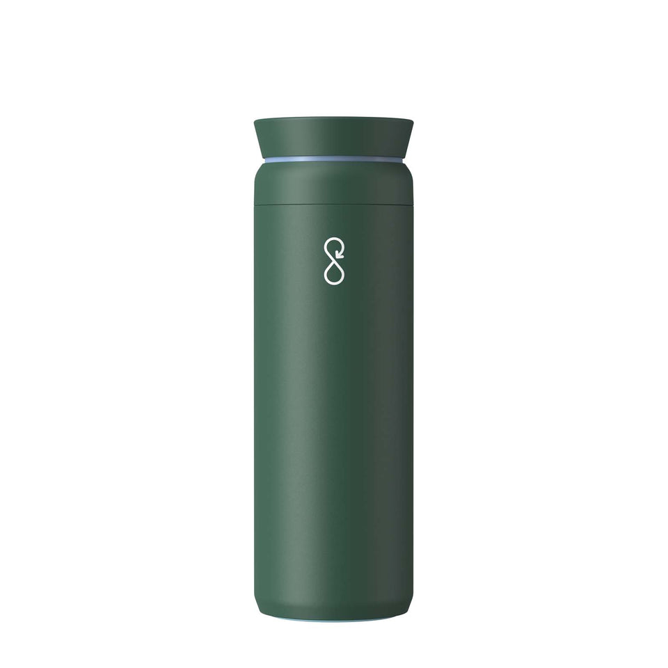 Ocean Bottle Peak Brew 590 ml, tumbler in acciaio inox riciclato personalizzato con logo - Pubblienne
