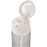 Borraccia in plastica riciclata RCS con tappo a doppia funzione e cannuccia a scatto da 700 ml Theron personalizzato con logo - Pubblienne