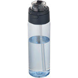 Borraccia in plastica riciclata RCS con tappo a doppia funzione e cannuccia a scatto da 700 ml Theron personalizzato con logo - Pubblienne