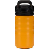 Borraccia sportiva in acciaio inossidabile a doppia parete riciclato RCS con cannuccia ribaltabile d 350 ml Knox personalizzato con logo - Pubblienne