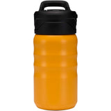 Borraccia sportiva in acciaio inossidabile a doppia parete riciclato RCS con cannuccia ribaltabile d 350 ml Knox personalizzato con logo - Pubblienne