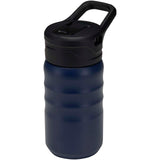 Borraccia sportiva in acciaio inossidabile a doppia parete riciclato RCS con cannuccia ribaltabile d 350 ml Knox personalizzato con logo - Pubblienne
