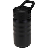 Borraccia sportiva in acciaio inossidabile a doppia parete riciclato RCS con cannuccia ribaltabile d 350 ml Knox personalizzato con logo - Pubblienne