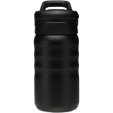 Borraccia sportiva in acciaio inossidabile a doppia parete riciclato RCS con cannuccia ribaltabile d 350 ml Knox personalizzato con logo - Pubblienne