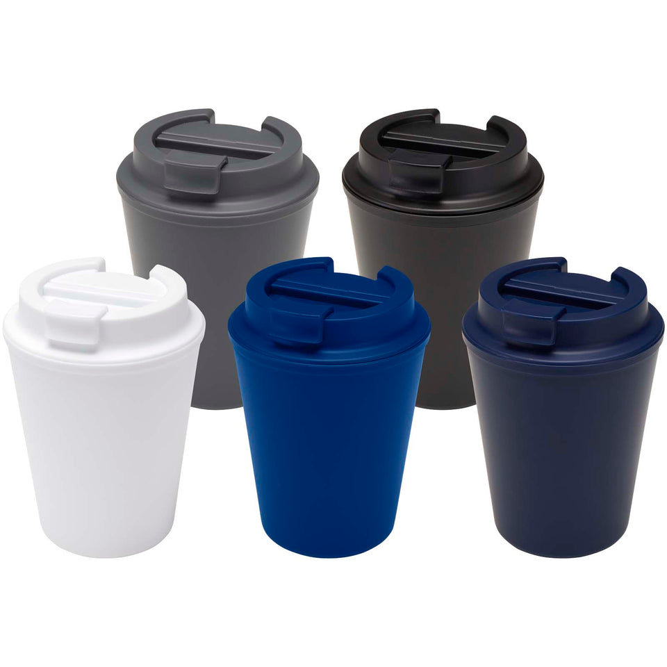Bicchiere termico a doppia parete da 300 ml Newport personalizzato con logo - Pubblienne