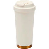 Bicchiere termico da 480 ml in acciaio inossidabile riciclato RCS a doppia parete Hampton personalizzato con logo - Pubblienne